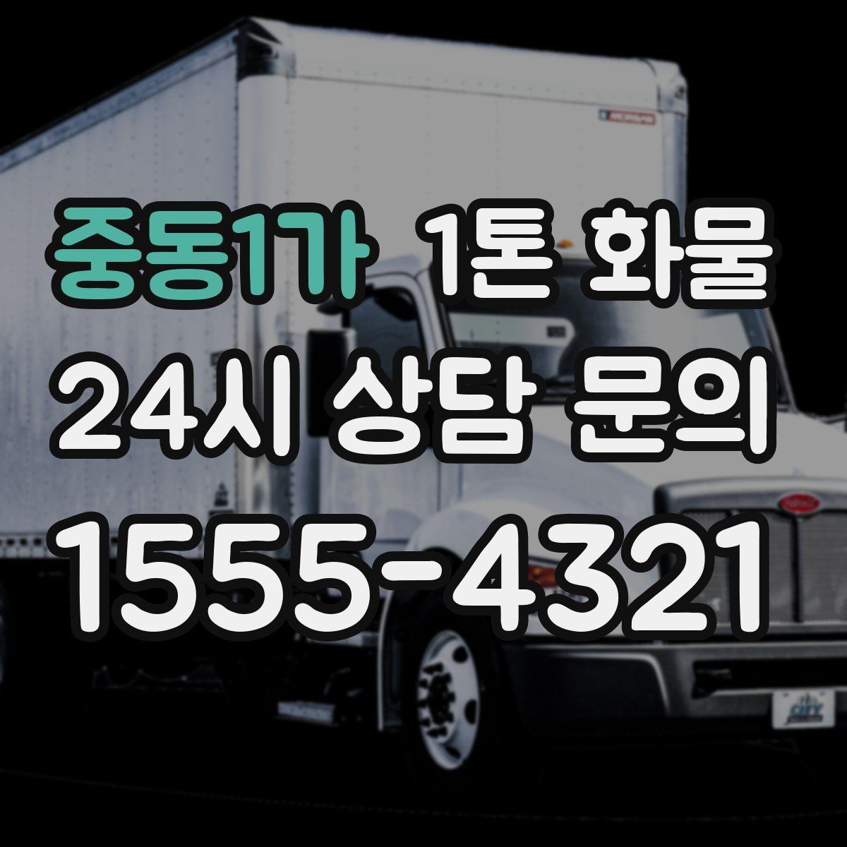 중동1가 1톤 화물