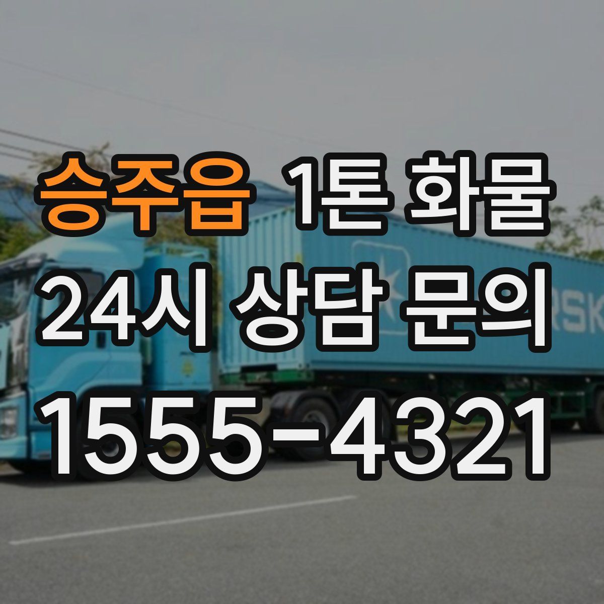 승주읍 1톤 화물
