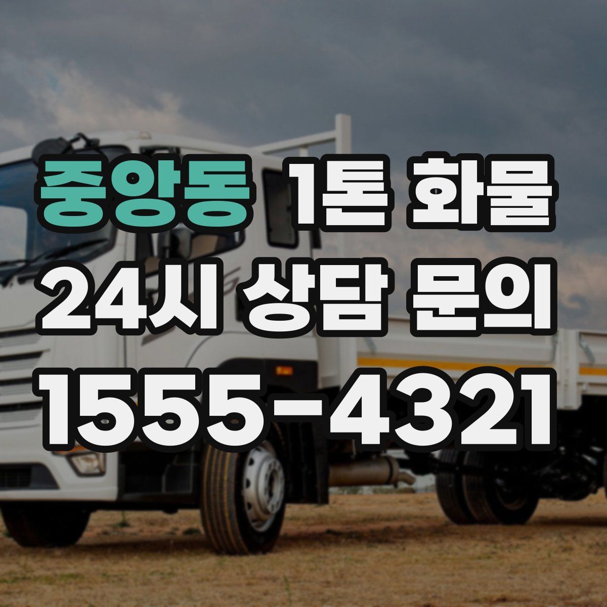 중앙동 1톤 화물