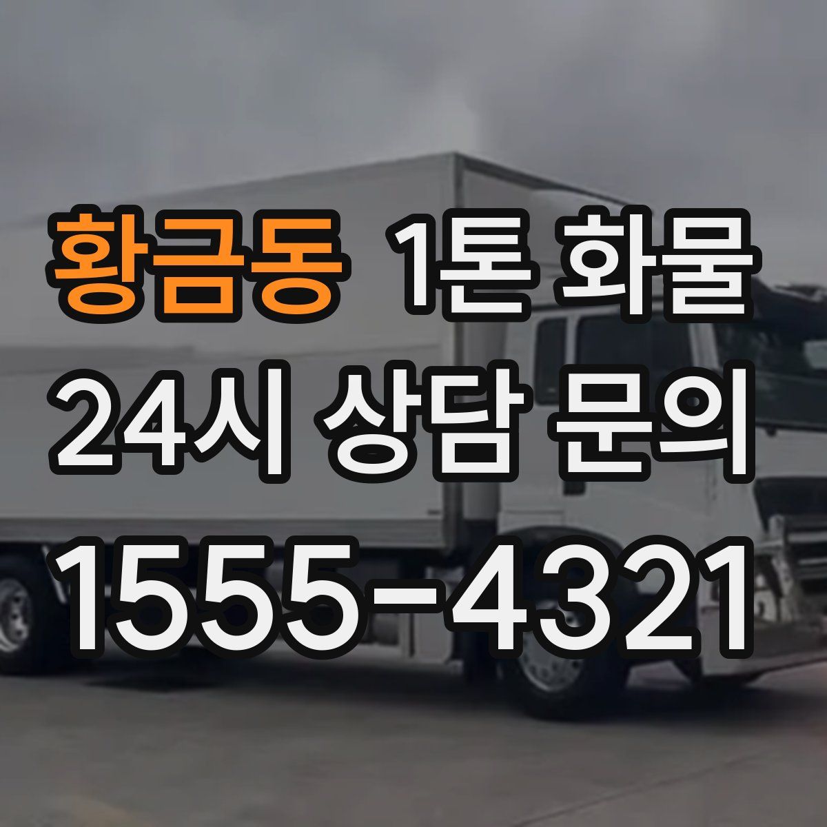 황금동 1톤 화물