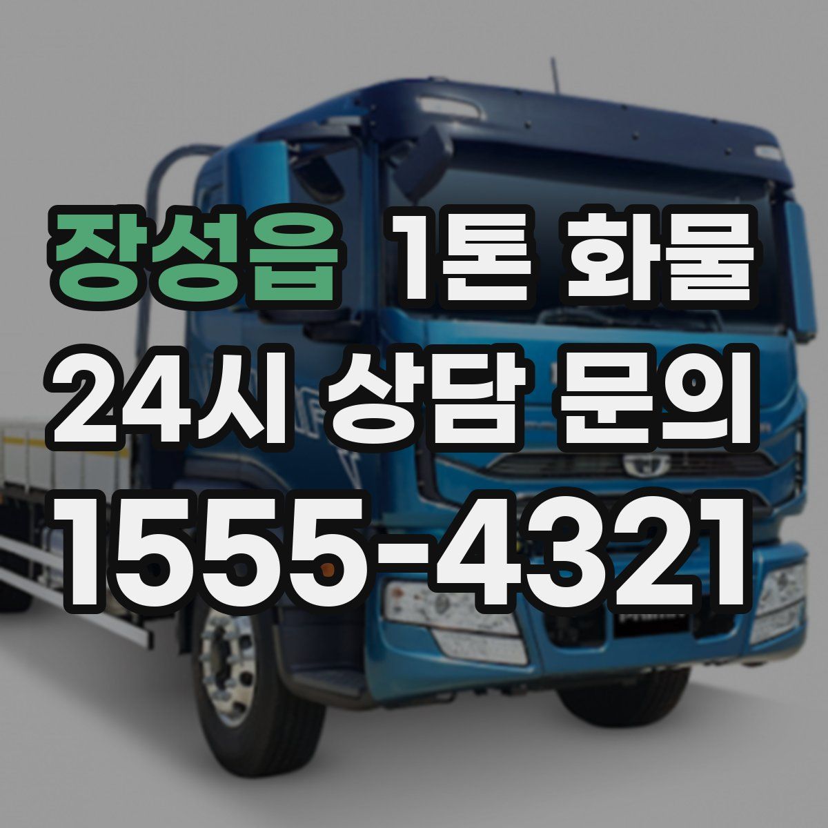 장성읍 1톤 화물