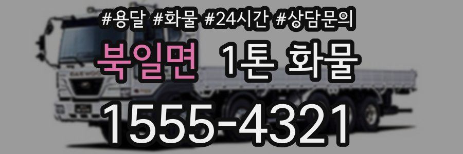 북일면 1톤 화물