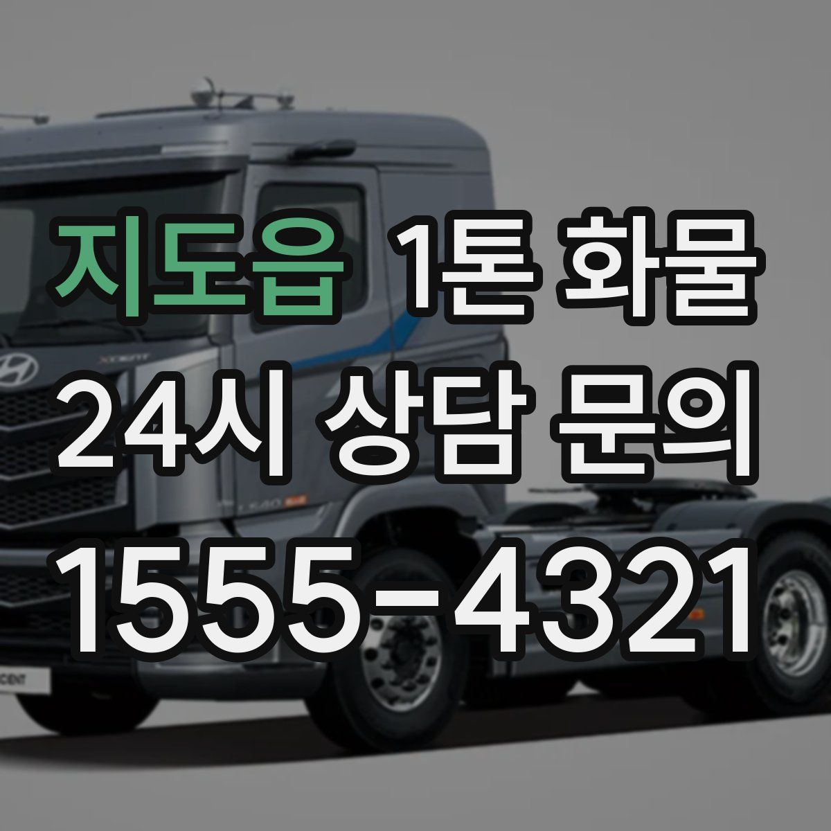 지도읍 1톤 화물