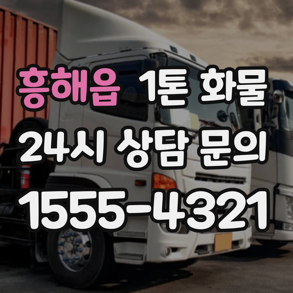 흥해읍 1톤 화물