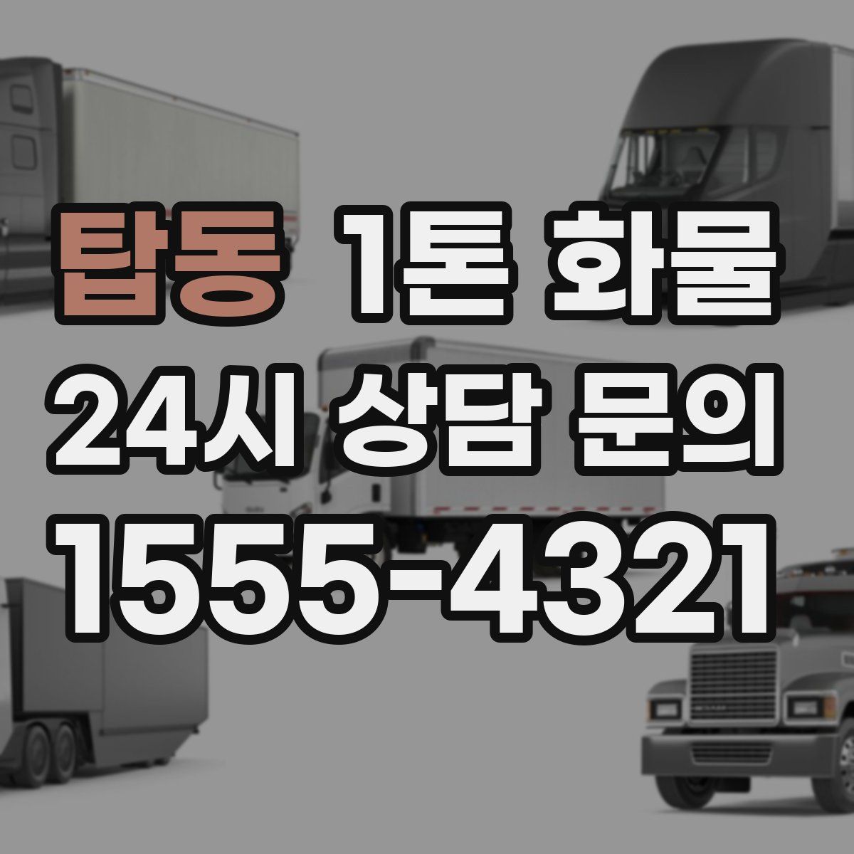 탑동 1톤 화물