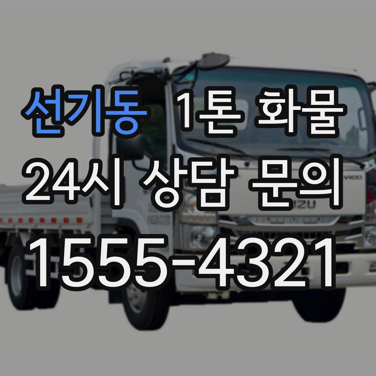 선기동 1톤 화물