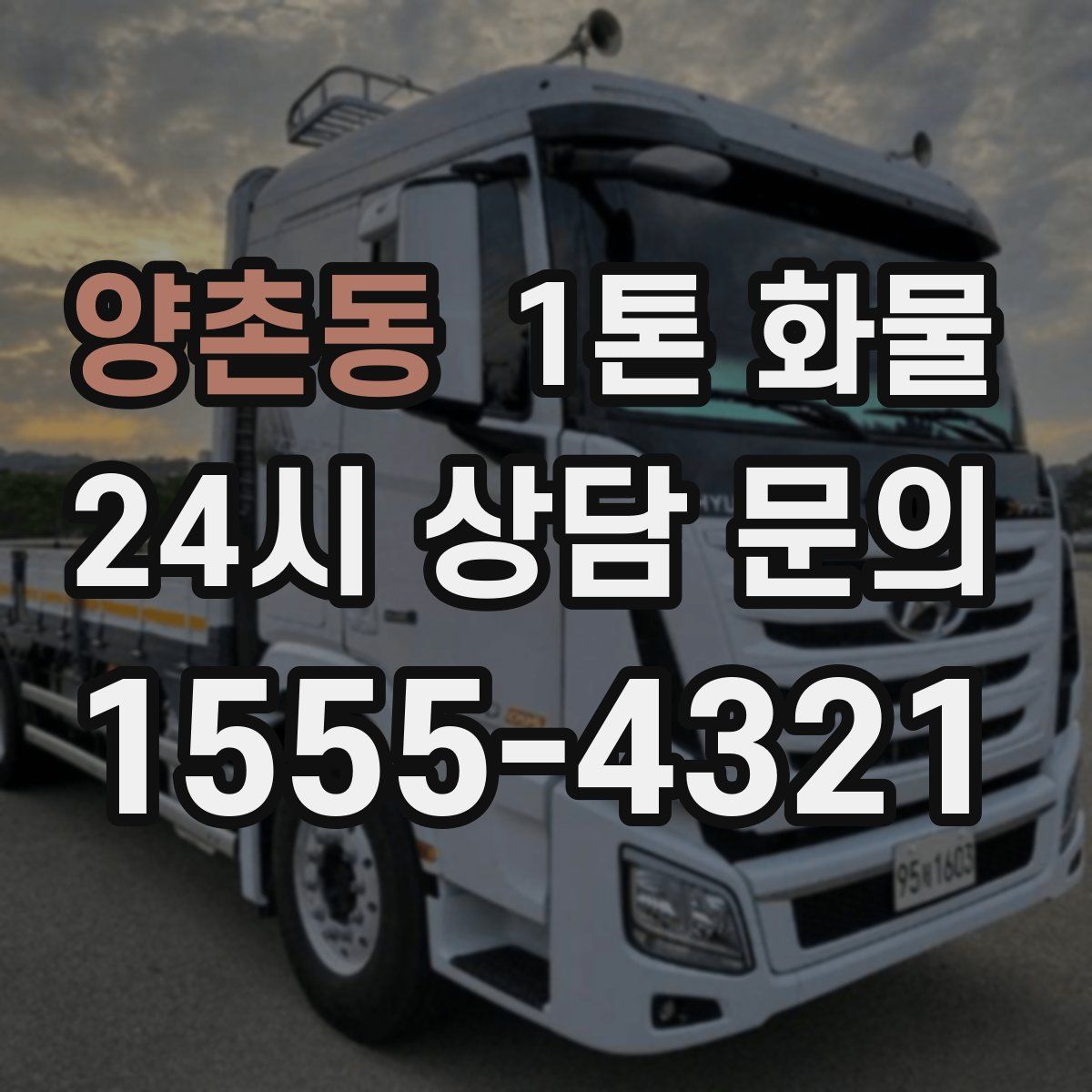 양촌동 1톤 화물