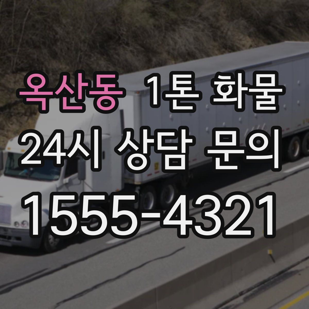 옥산동 1톤 화물