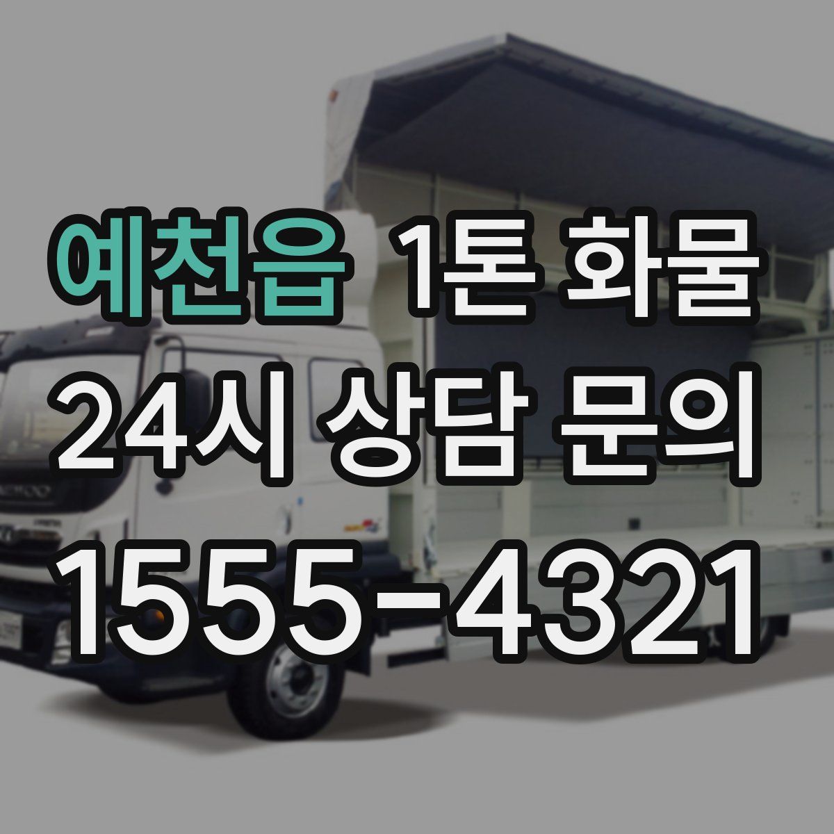 예천읍 1톤 화물
