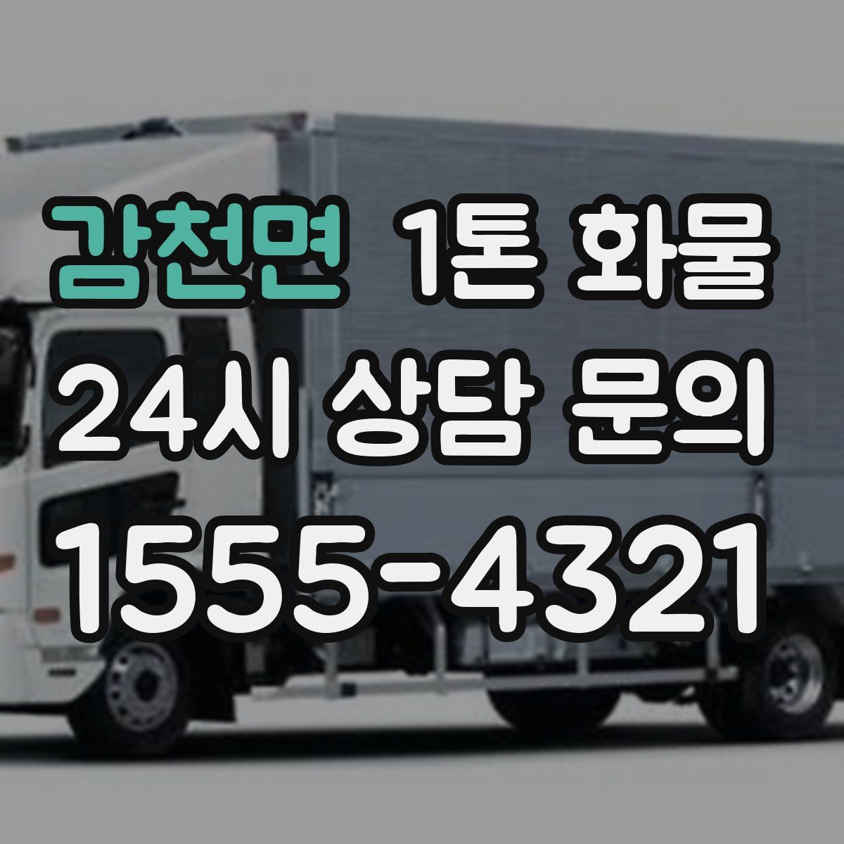 감천면 1톤 화물