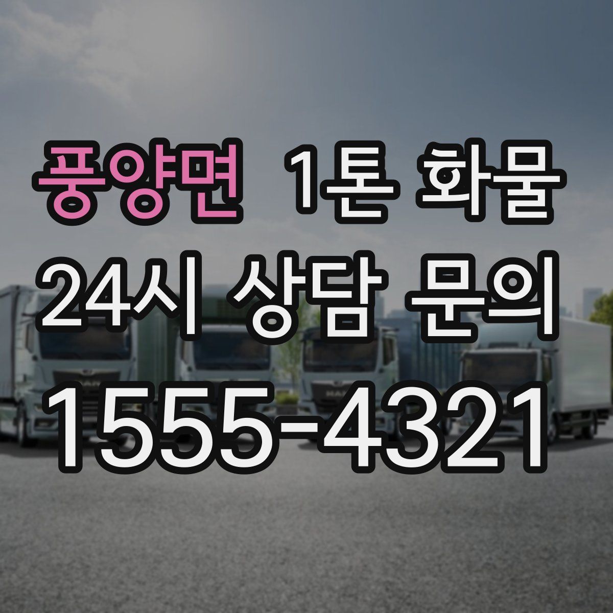 풍양면 1톤 화물