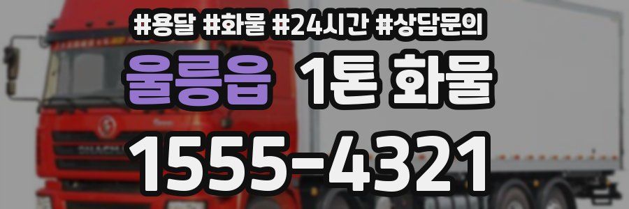 울릉읍 1톤 화물