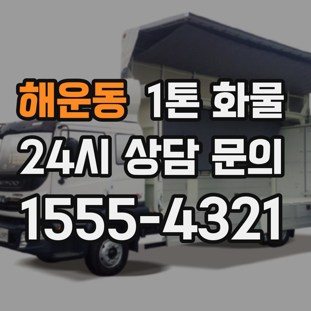해운동 1톤 화물