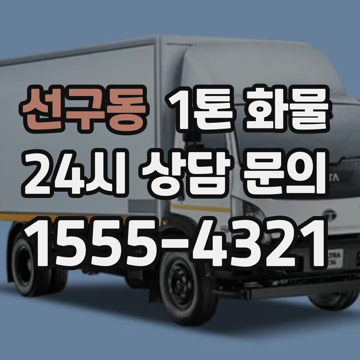 선구동 1톤 화물