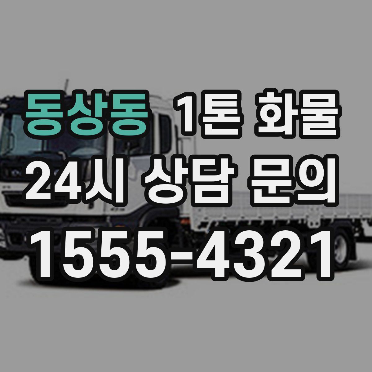 동상동 1톤 화물