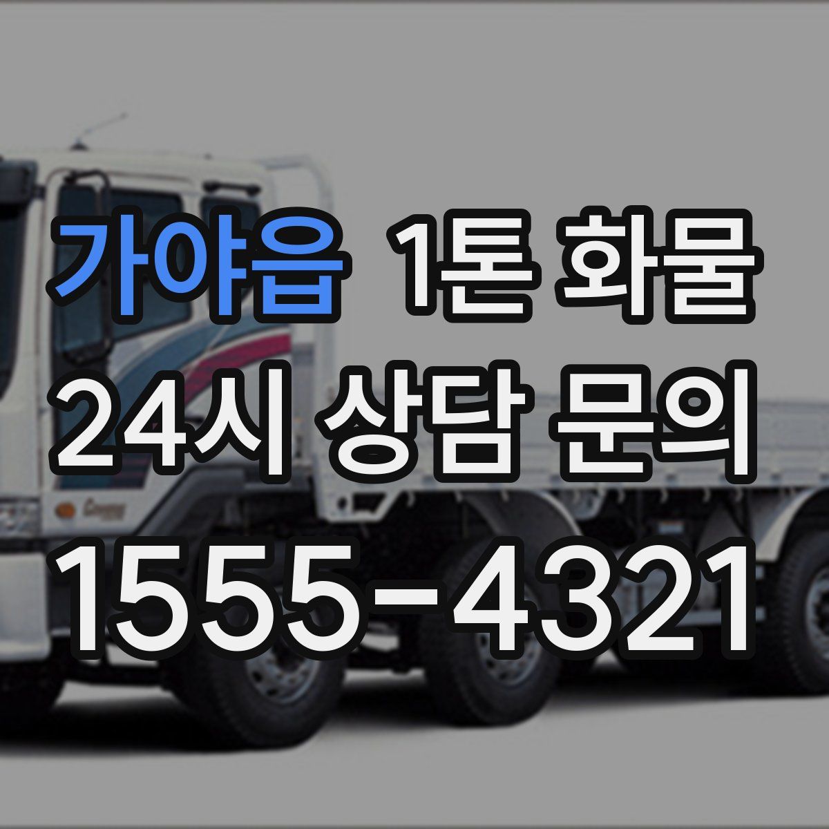 가야읍 1톤 화물