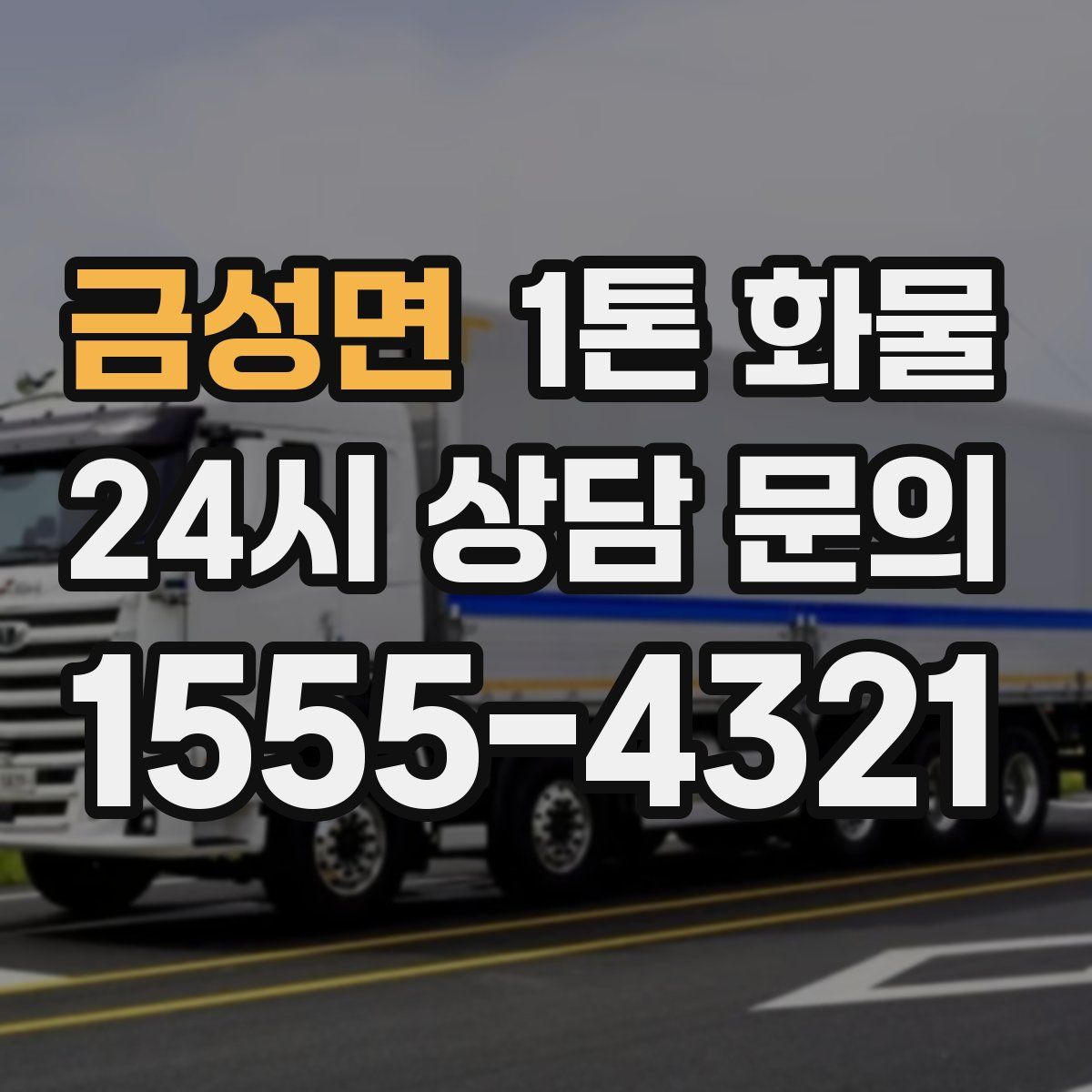 금성면 1톤 화물