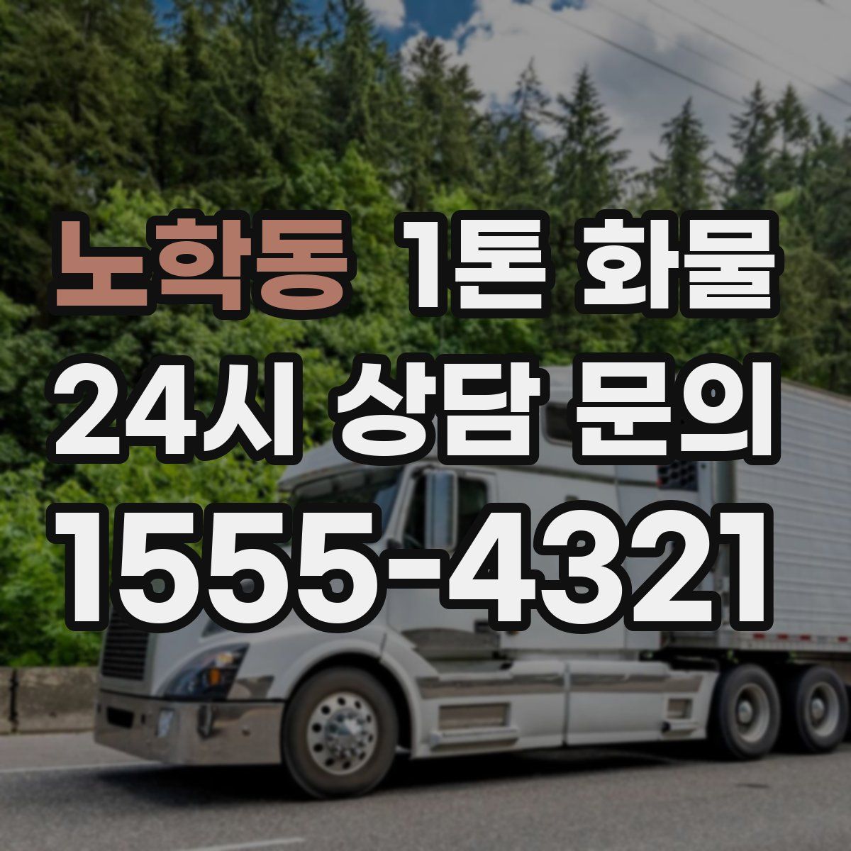 노학동 1톤 화물