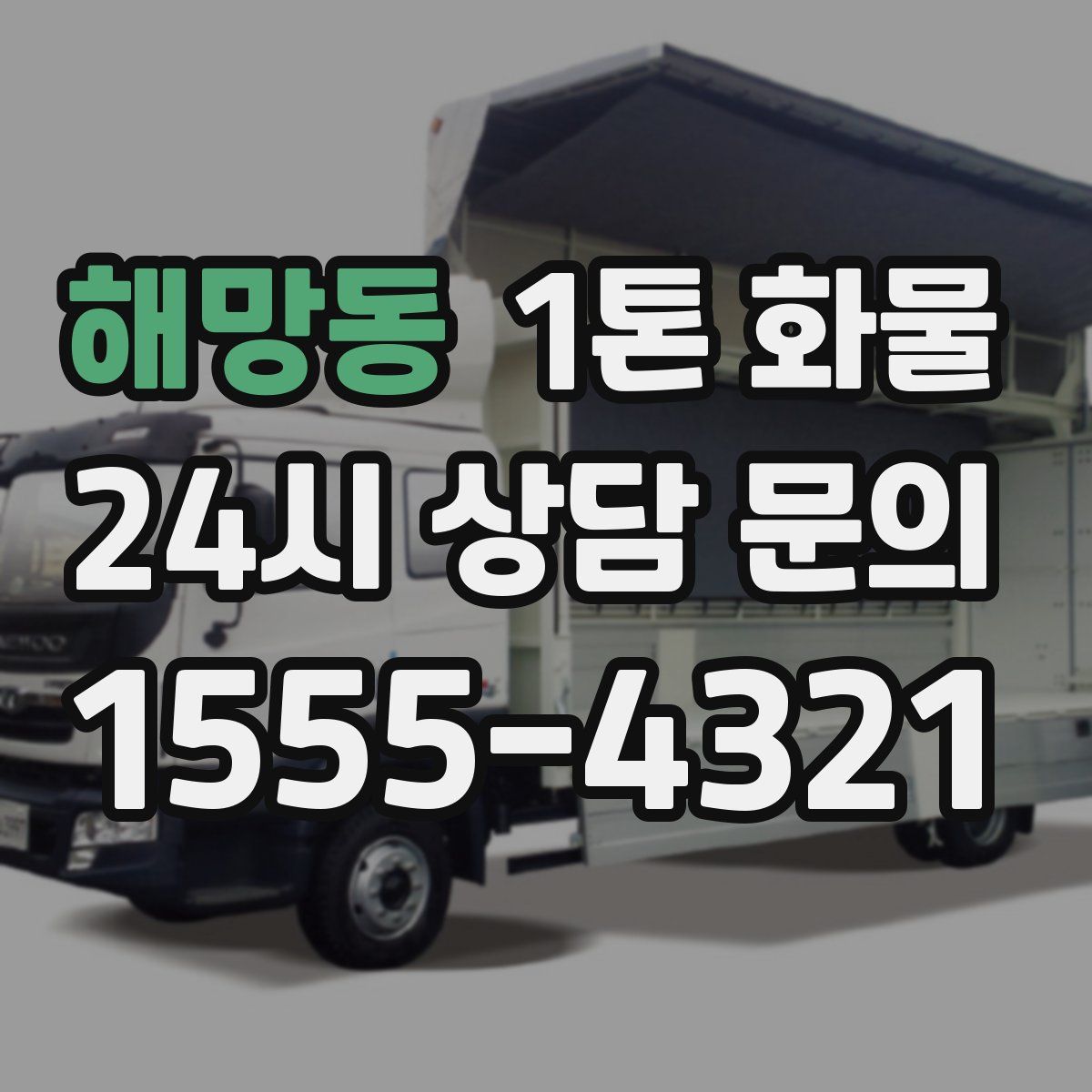 해망동 1톤 화물