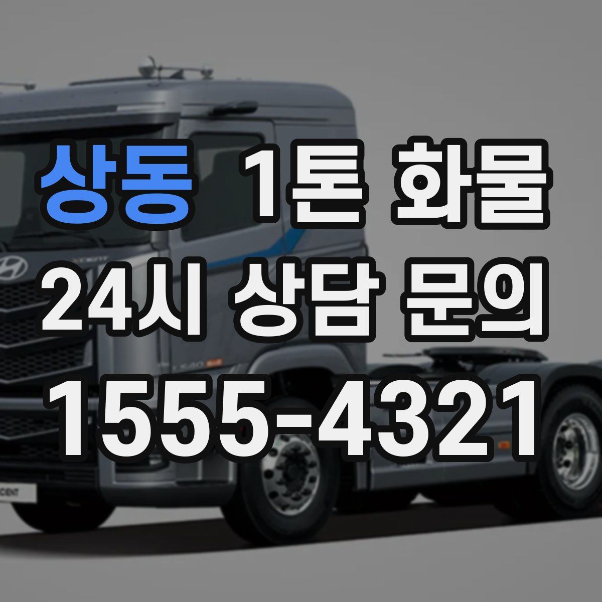 상동 1톤 화물
