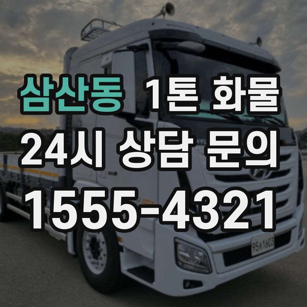 삼산동 1톤 화물