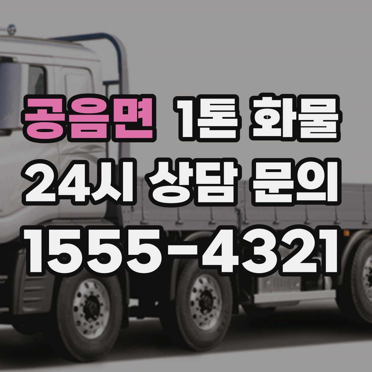 공음면 1톤 화물