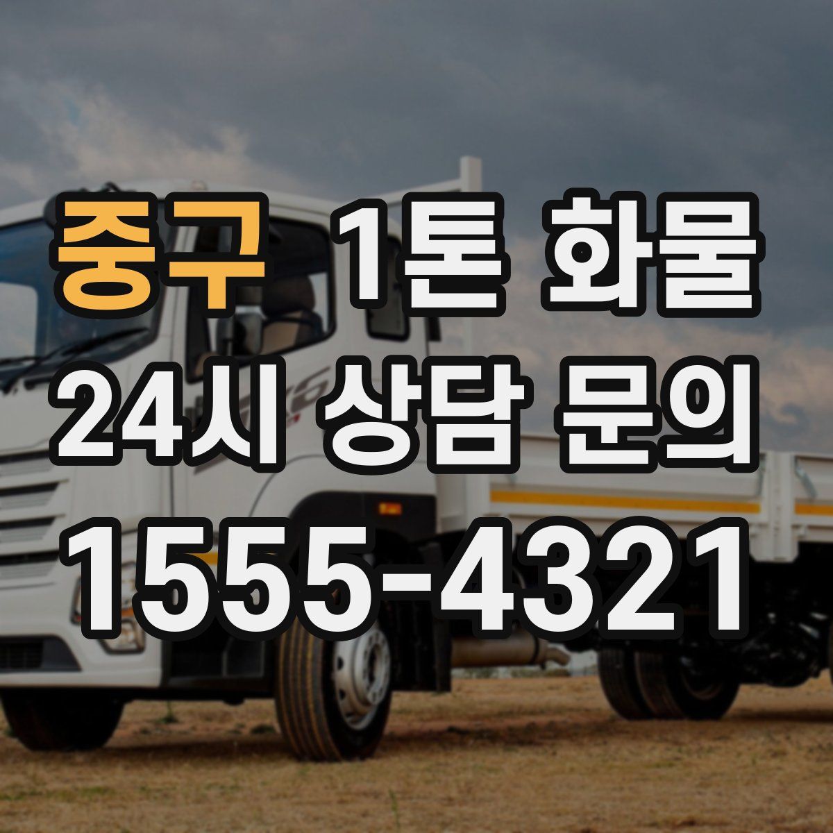 중구 1톤 화물