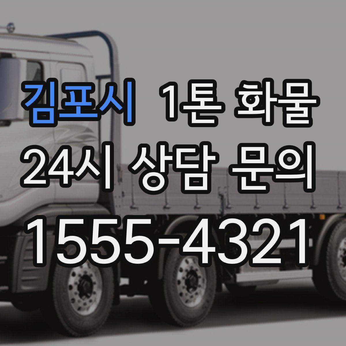 김포시 1톤 화물