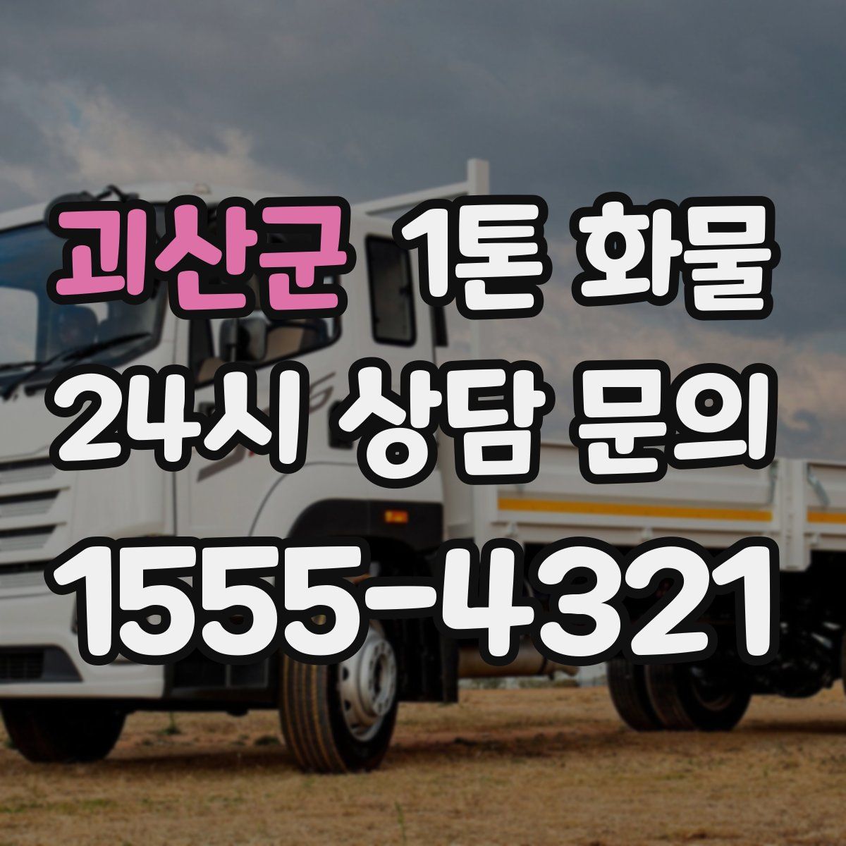 괴산군 1톤 화물