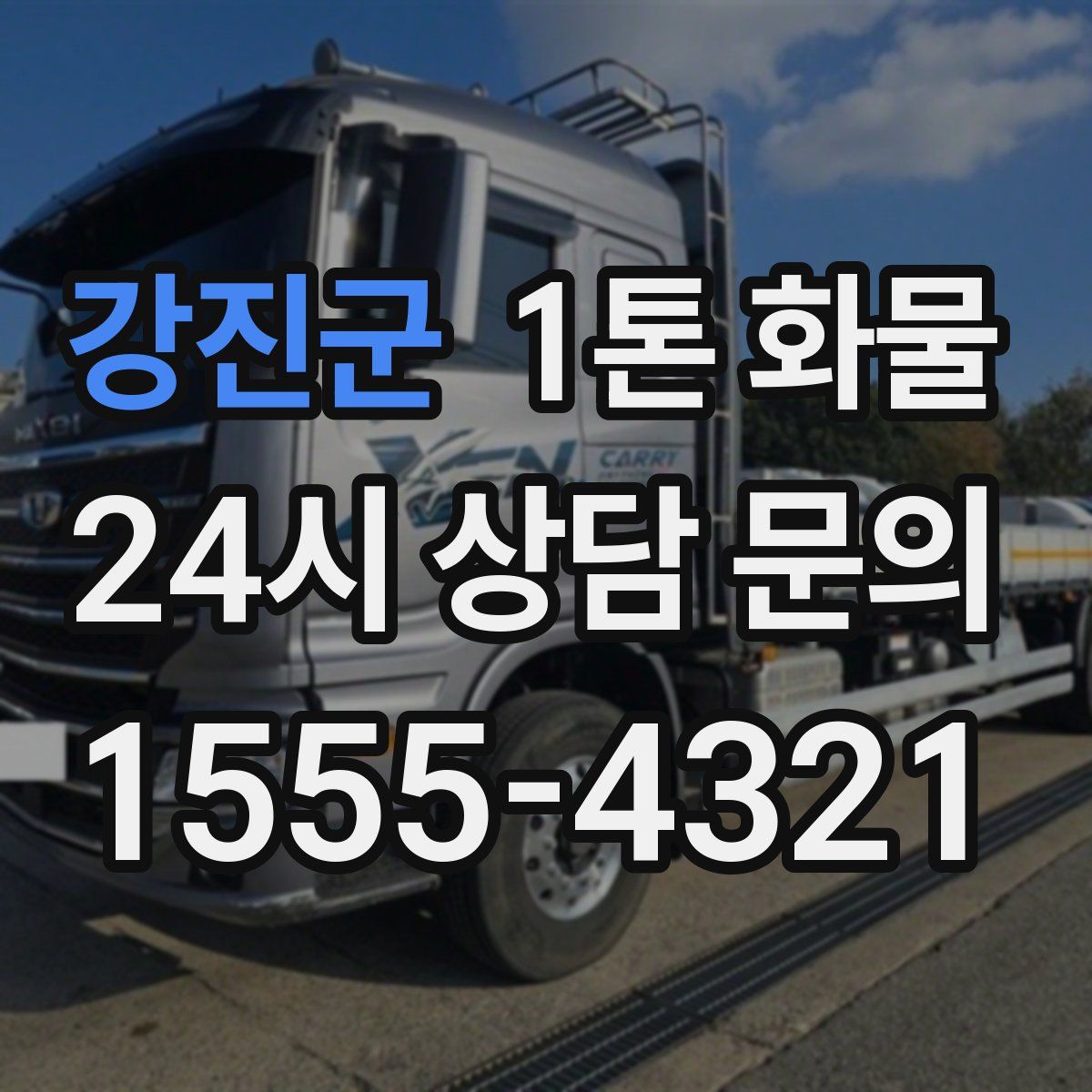 강진군 1톤 화물
