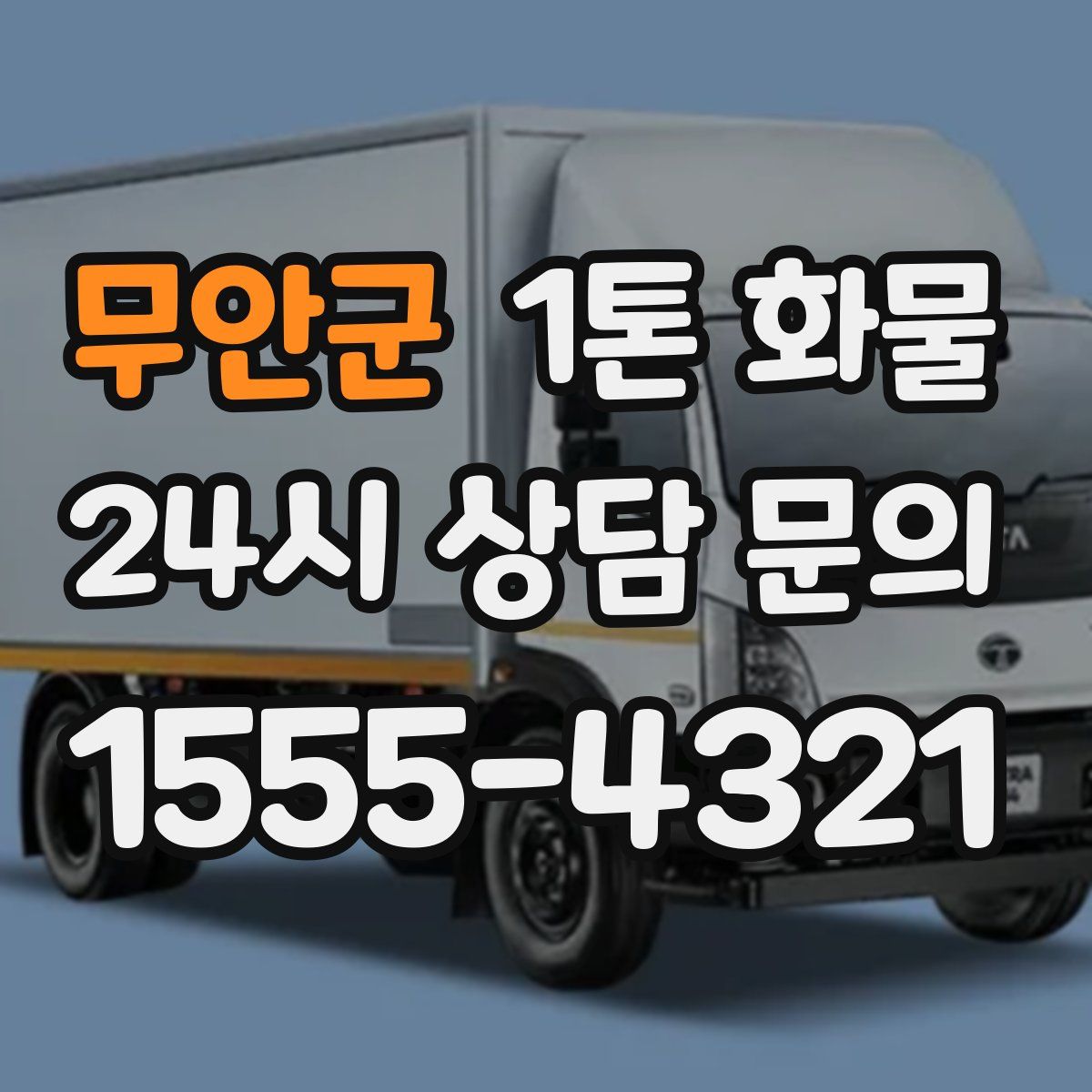 무안군 1톤 화물