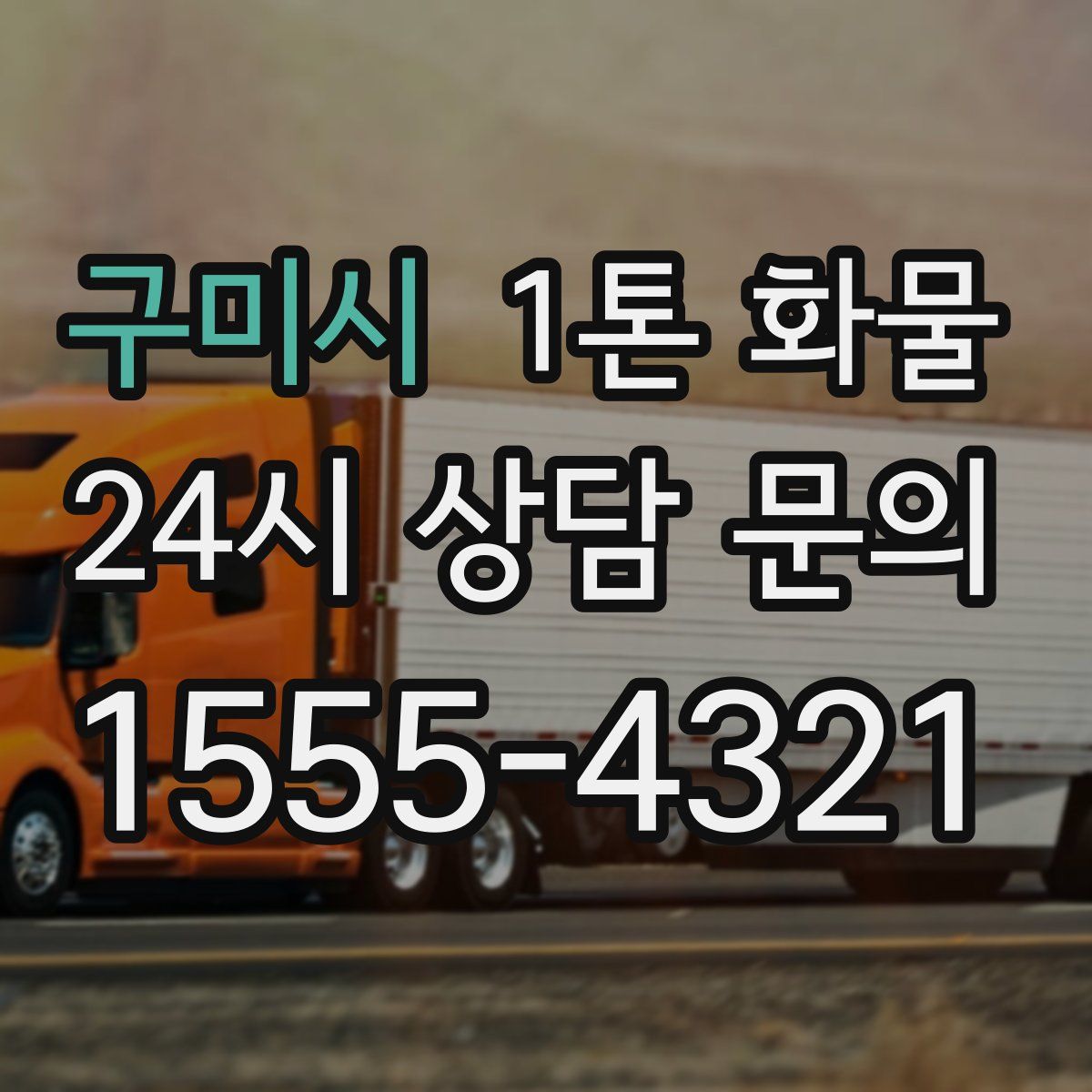 구미시 1톤 화물