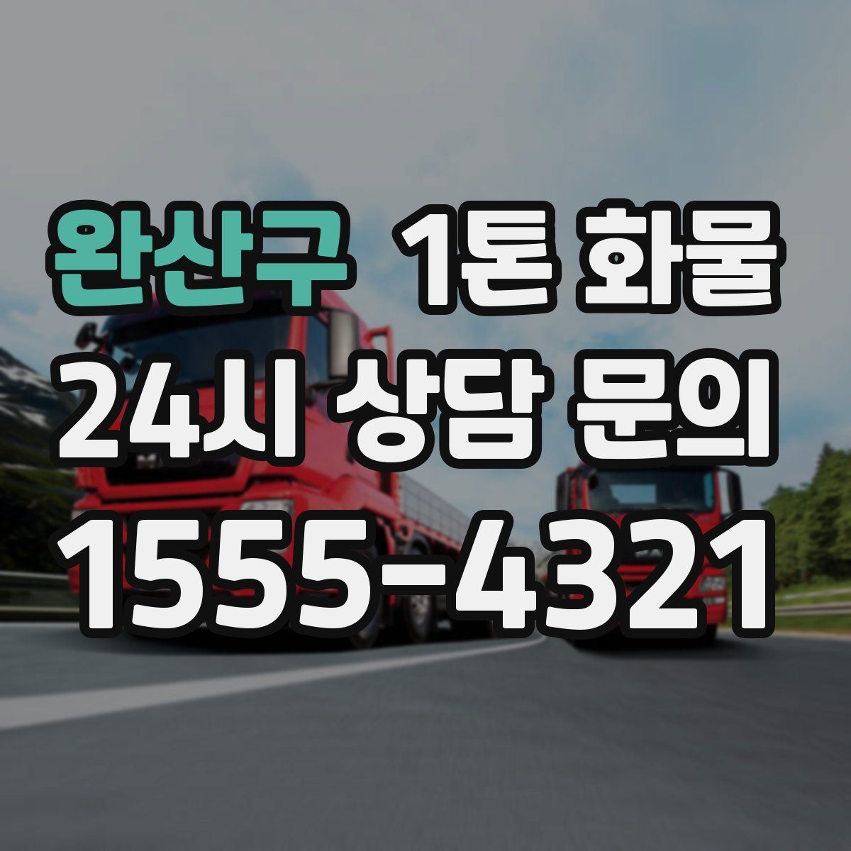 완산구 1톤 화물