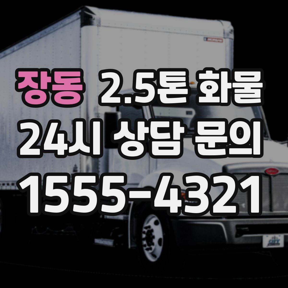 장동 2.5톤 화물