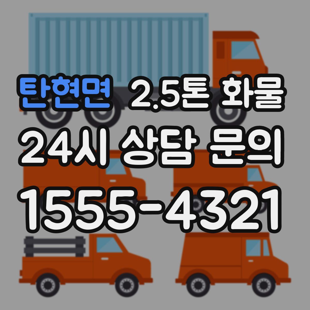 탄현면 2.5톤 화물