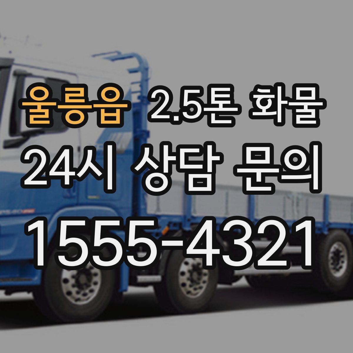 울릉읍 2.5톤 화물