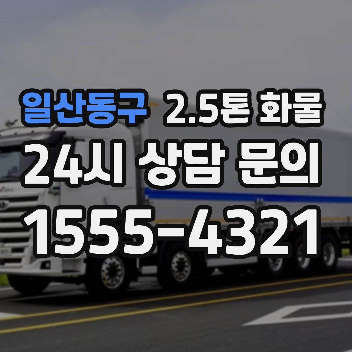 일산동구 2.5톤 화물