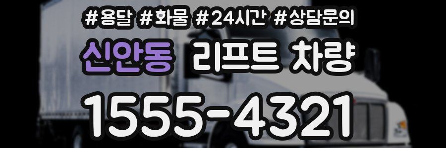 신안동 리프트 차량