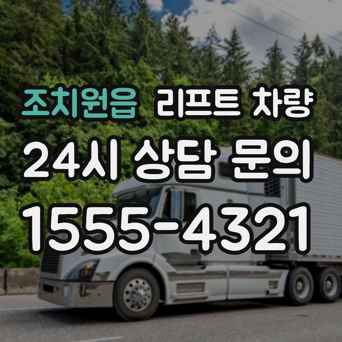 조치원읍 리프트 차량