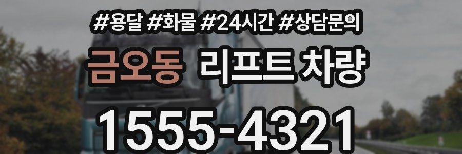 금오동 리프트 차량