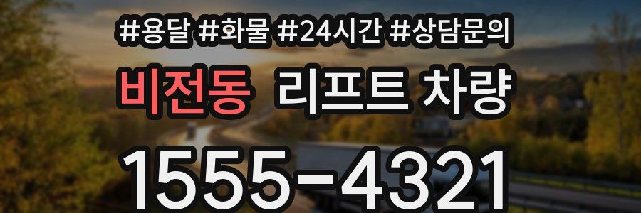 비전동 리프트 차량