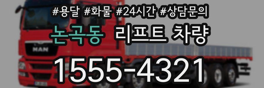 논곡동 리프트 차량