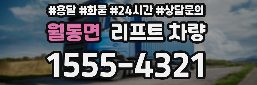 월롱면 리프트 차량