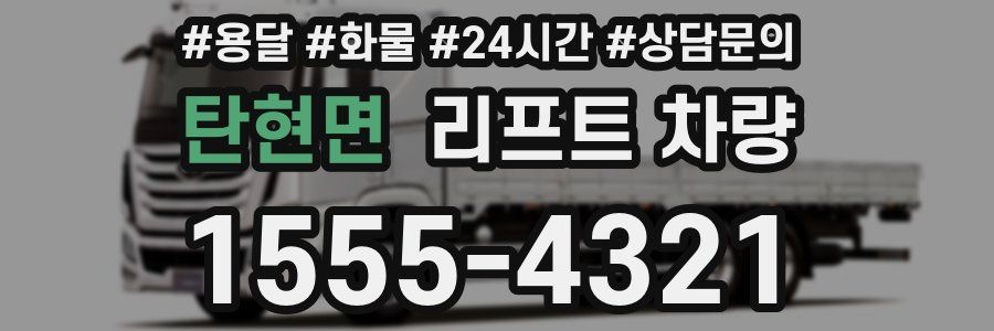 탄현면 리프트 차량