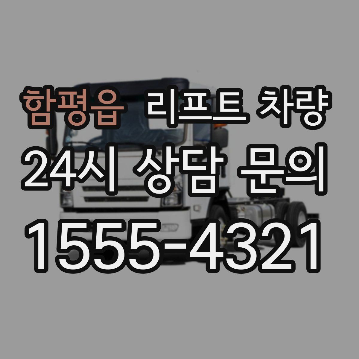 함평읍 리프트 차량