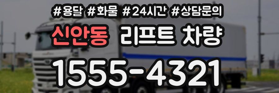 신안동 리프트 차량