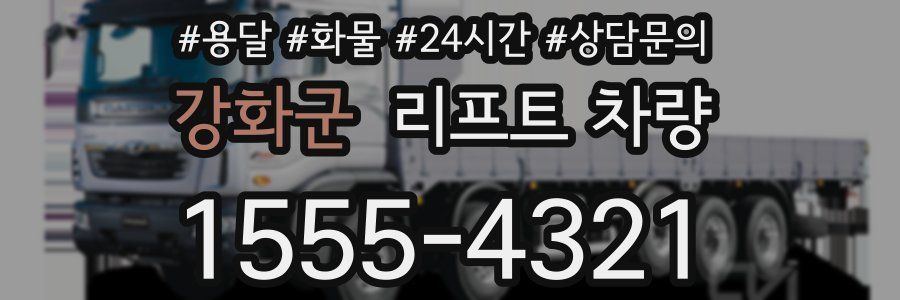 강화군 리프트 차량