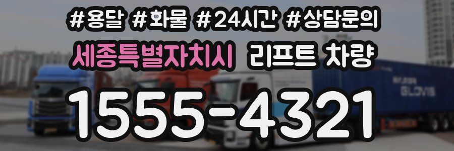 세종특별자치시 리프트 차량