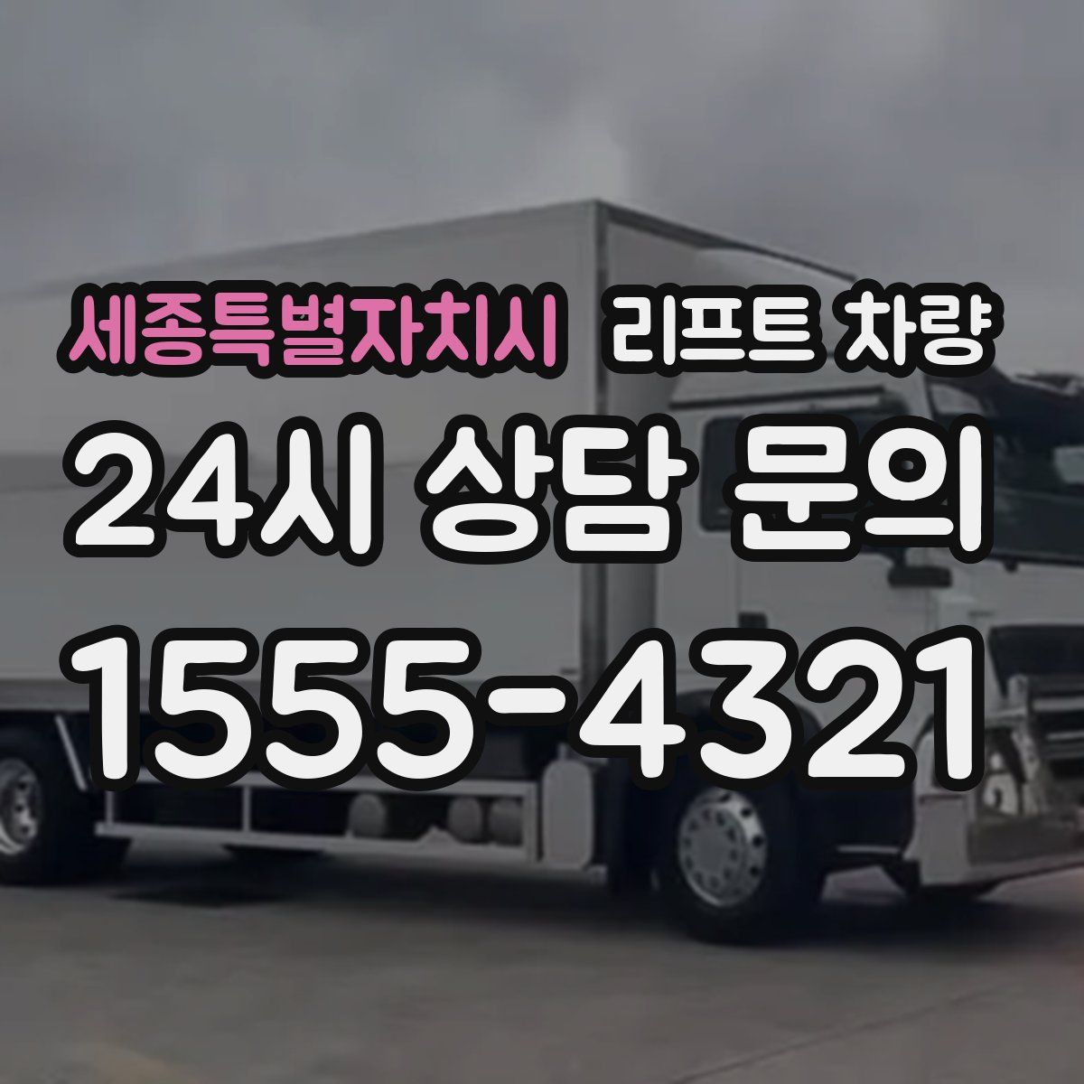 세종특별자치시 리프트 차량
