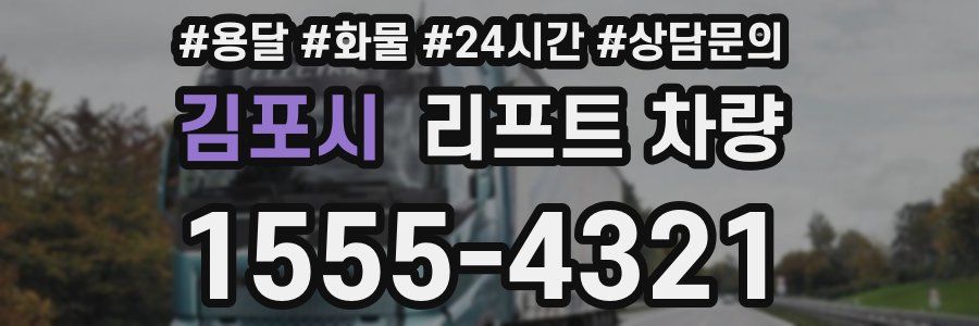 김포시 리프트 차량